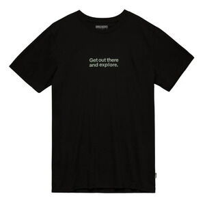 NEW Florence Marine X Size Medium GOTAE Organic T-Shirt Black Tee $30 msrp M9-3